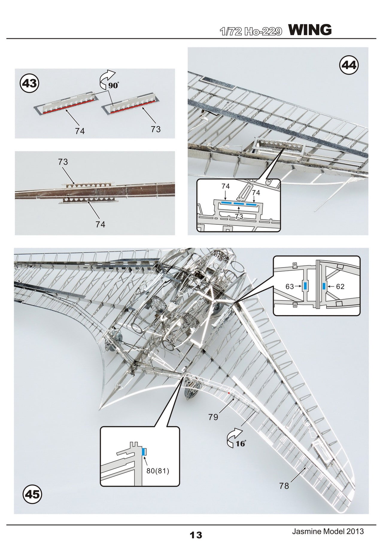 202002 1/72 Luft46 Ho-229 Fly Wing