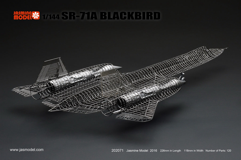 202071 1/144 US Air Force Reconnaissance Aircraft SR-71A Blackbird