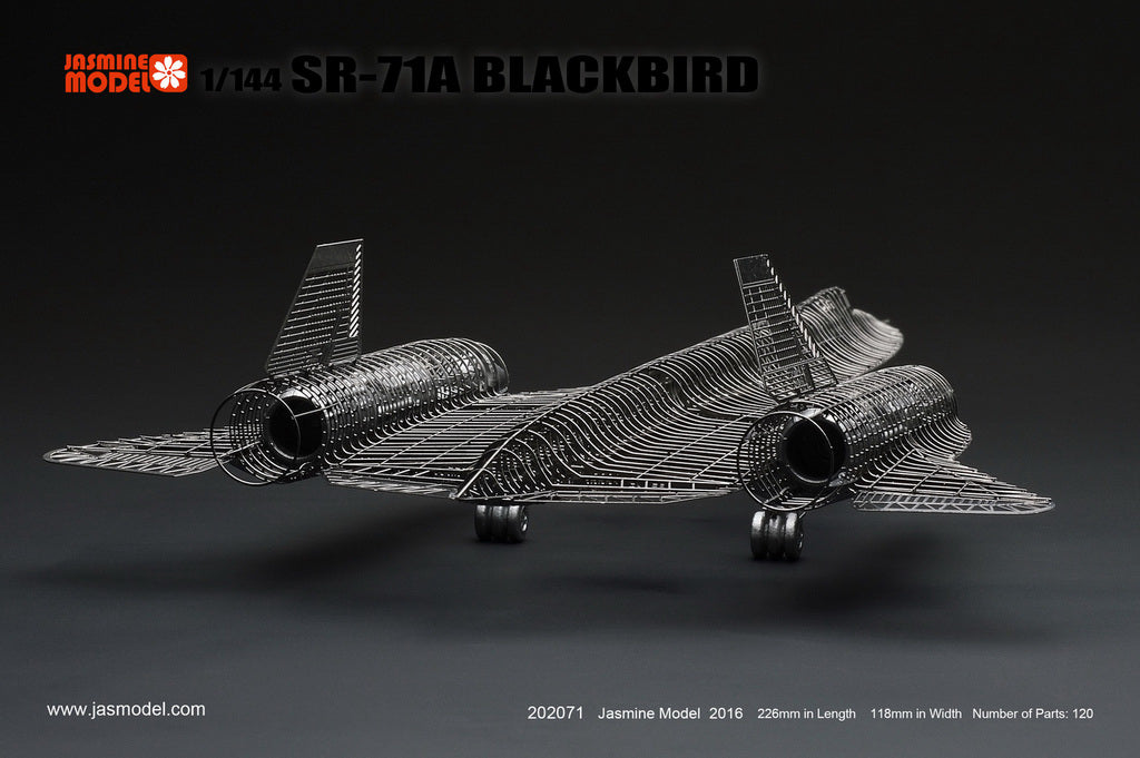 202071 1/144 US Air Force Reconnaissance Aircraft SR-71A Blackbird