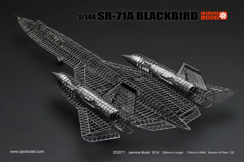 202071 1/144 US Air Force Reconnaissance Aircraft SR-71A Blackbird