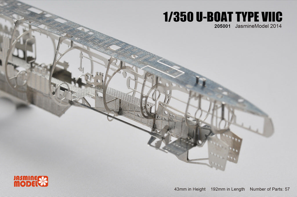 205001 1/350 German Navy Submarine U-Boat Type VIIC Wolf Pack