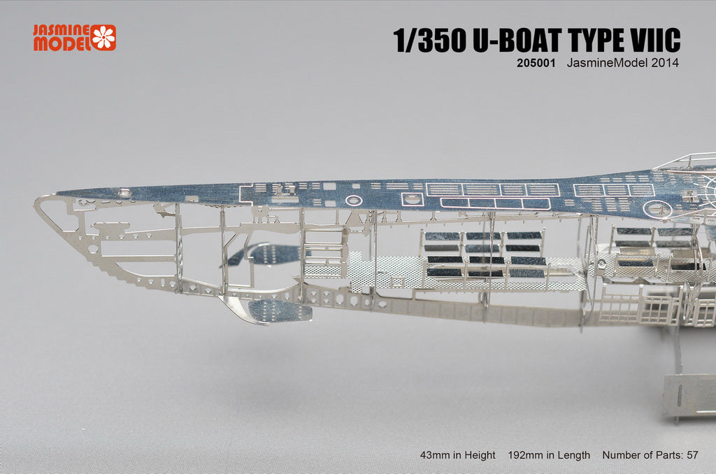 205001 1/350 German Navy Submarine U-Boat Type VIIC Wolf Pack