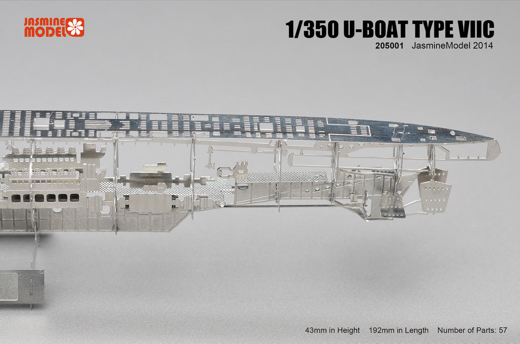 205001 1/350 German Navy Submarine U-Boat Type VIIC Wolf Pack