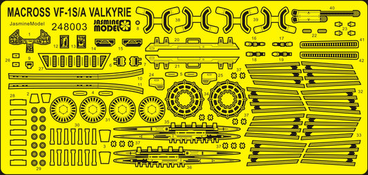 248003 PE upgrade parts for Hasegawa 1/48 MACROSS VF-1S/A Skull Squadron