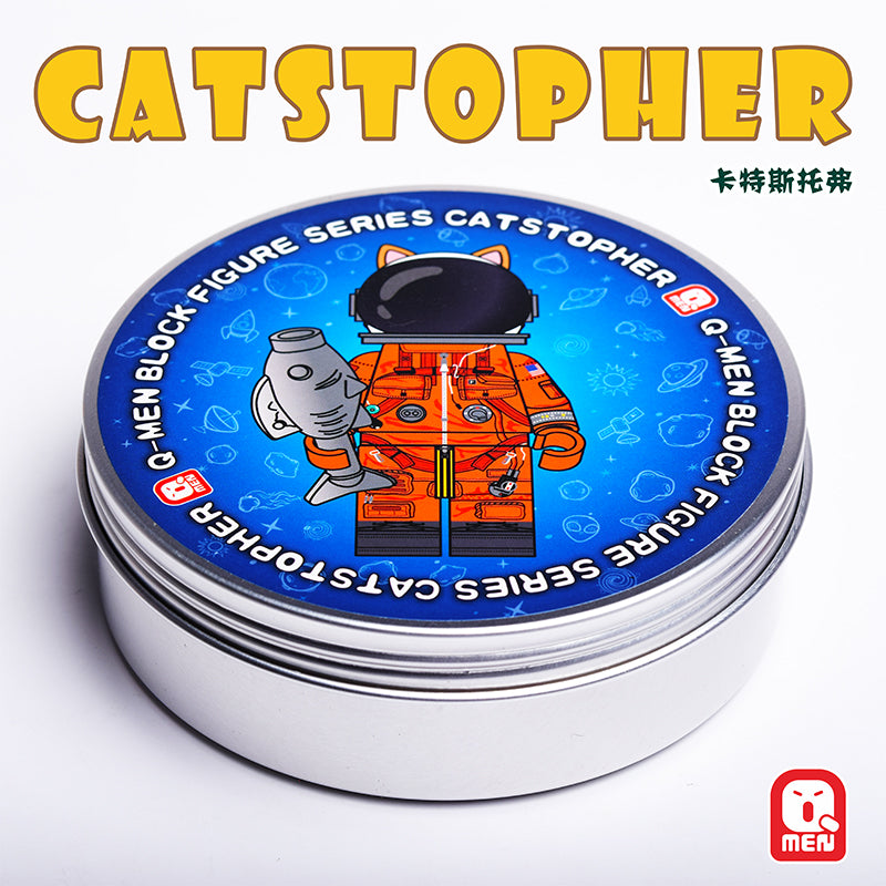 FC0001 Q-MEN Catstopher Mini figure NASA Space Shuttle Ship Astronaut LEGO sized
