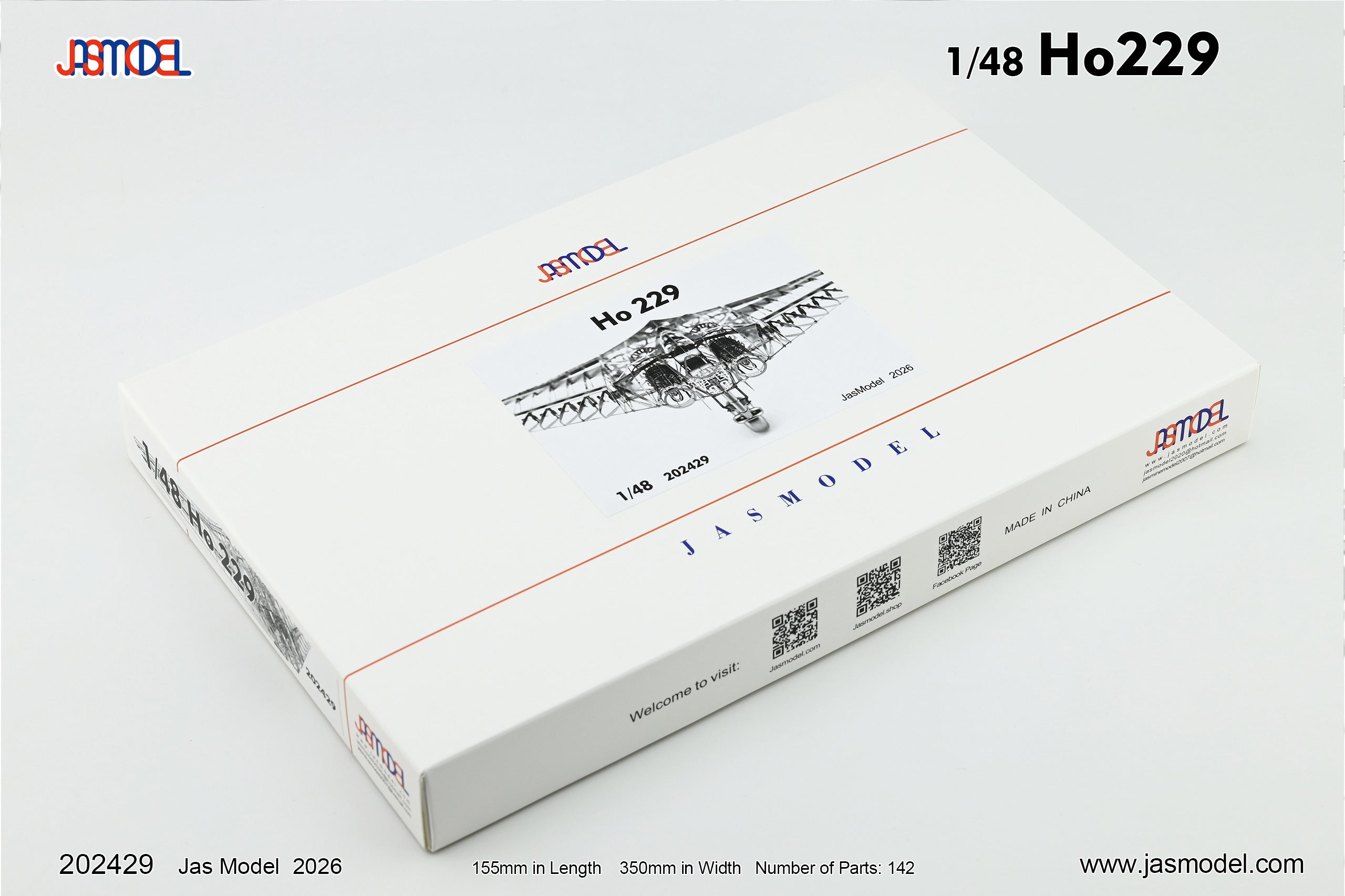 202429 1/48 Luft46 Ho229 Fly Wing – JASMODEL