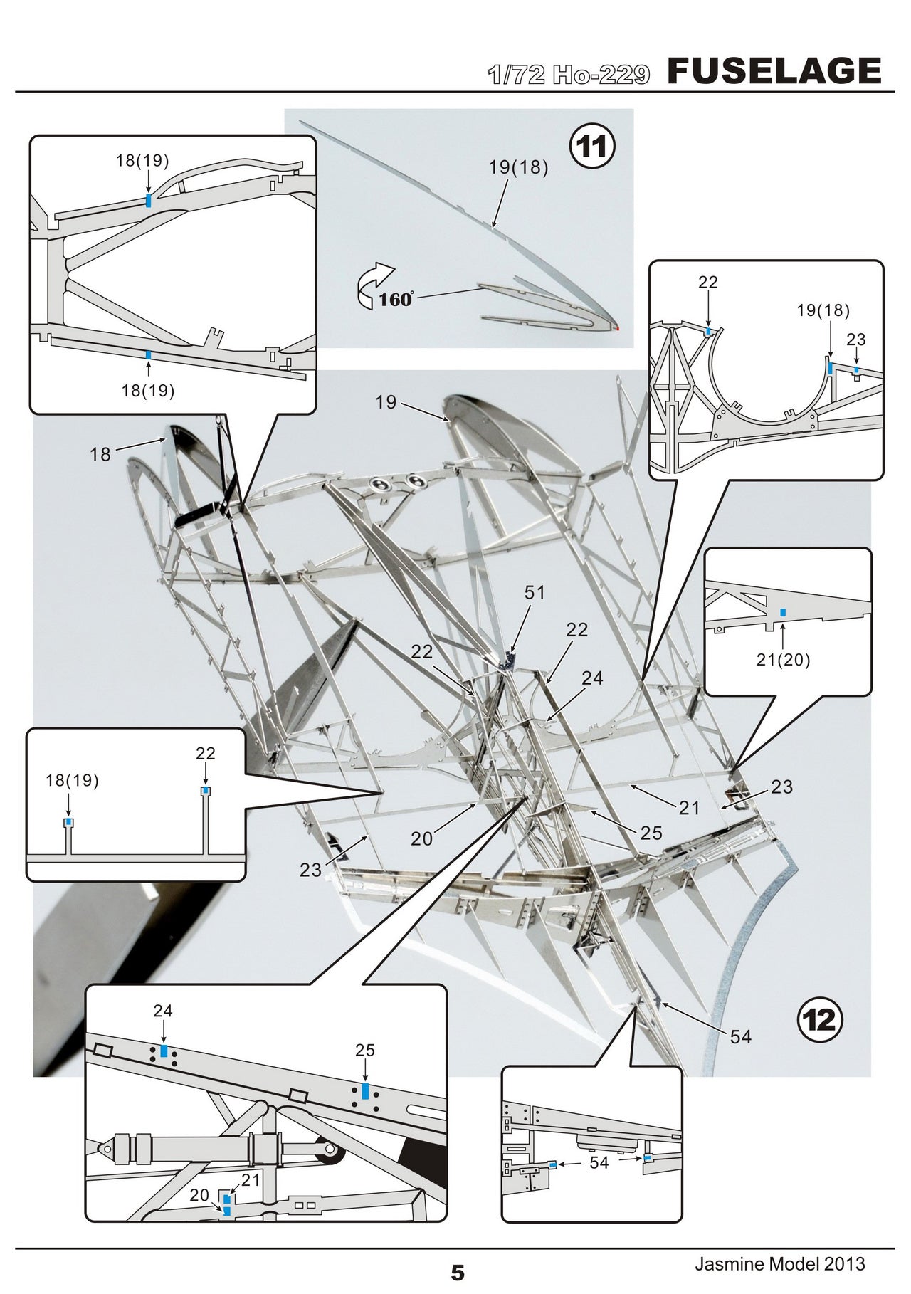 202002 1/72 Luft46 Ho-229 Fly Wing