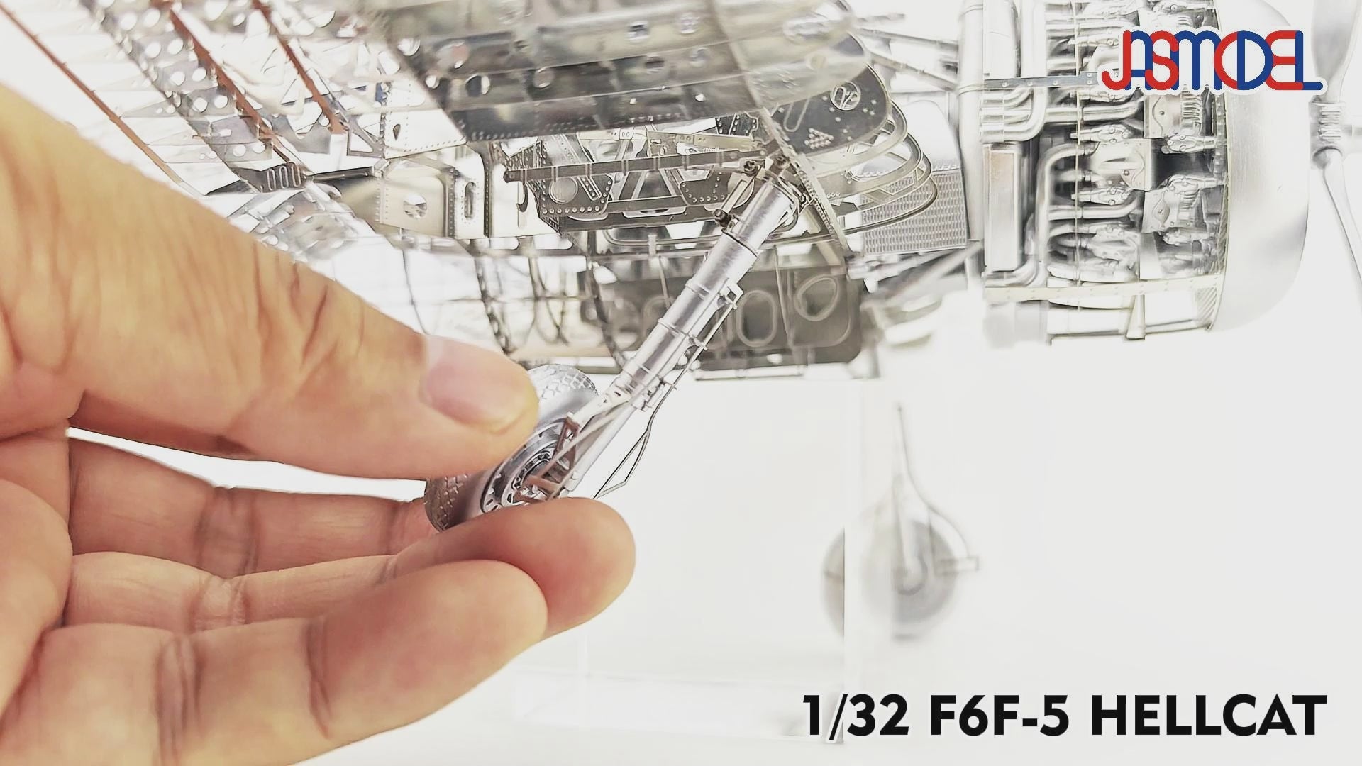 202326 1/32 US NAVY Fighter F6F-5 Hellcat WWII – JASMODEL