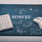 ZD21002 Gaming Mouse Pad Mat Office Large Non-Slip 800x300X3 mm WWII Bf-109E3