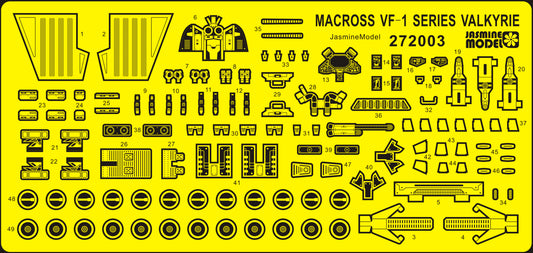 272003 PE upgrade parts for Hasegawa 1/72 MACROSS VF-1 SERIES