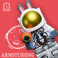 FA0001 Q-MEN Armsturong Mini Figure NASA Apollo Landing Moon Astronaut