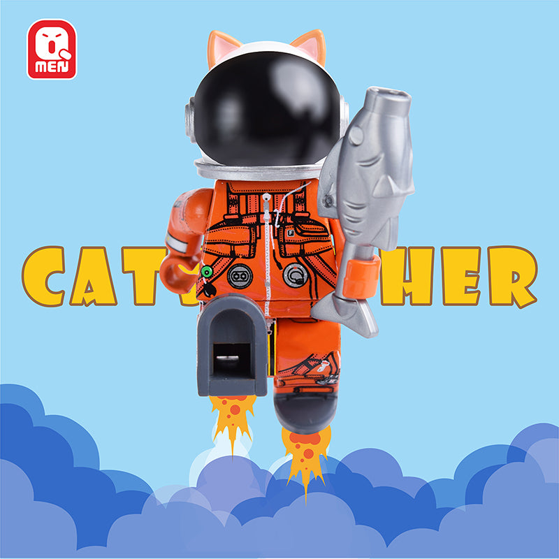 FC0001 Q-MEN Catstopher Mini figure NASA Space Shuttle Ship Astronaut