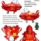 A01001 Q-MEN Q Plane Series China Air Force J-20 Mighty Dragon